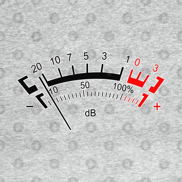 dB Decibel Meter - Music Producer Gift by DankFutura